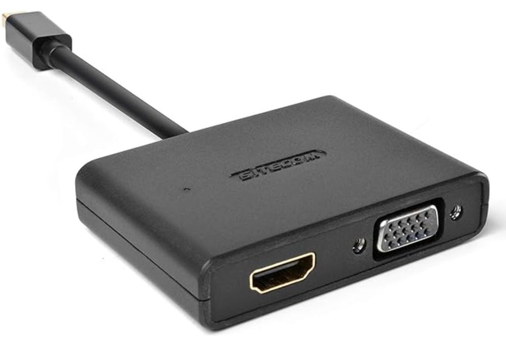 Lecteurs & Adaptateurs: Mini DisplayPort auf HDMI/VGA 2 in 1 Adapter – Neuf (Voir description) à Ehrendingen par Avotis