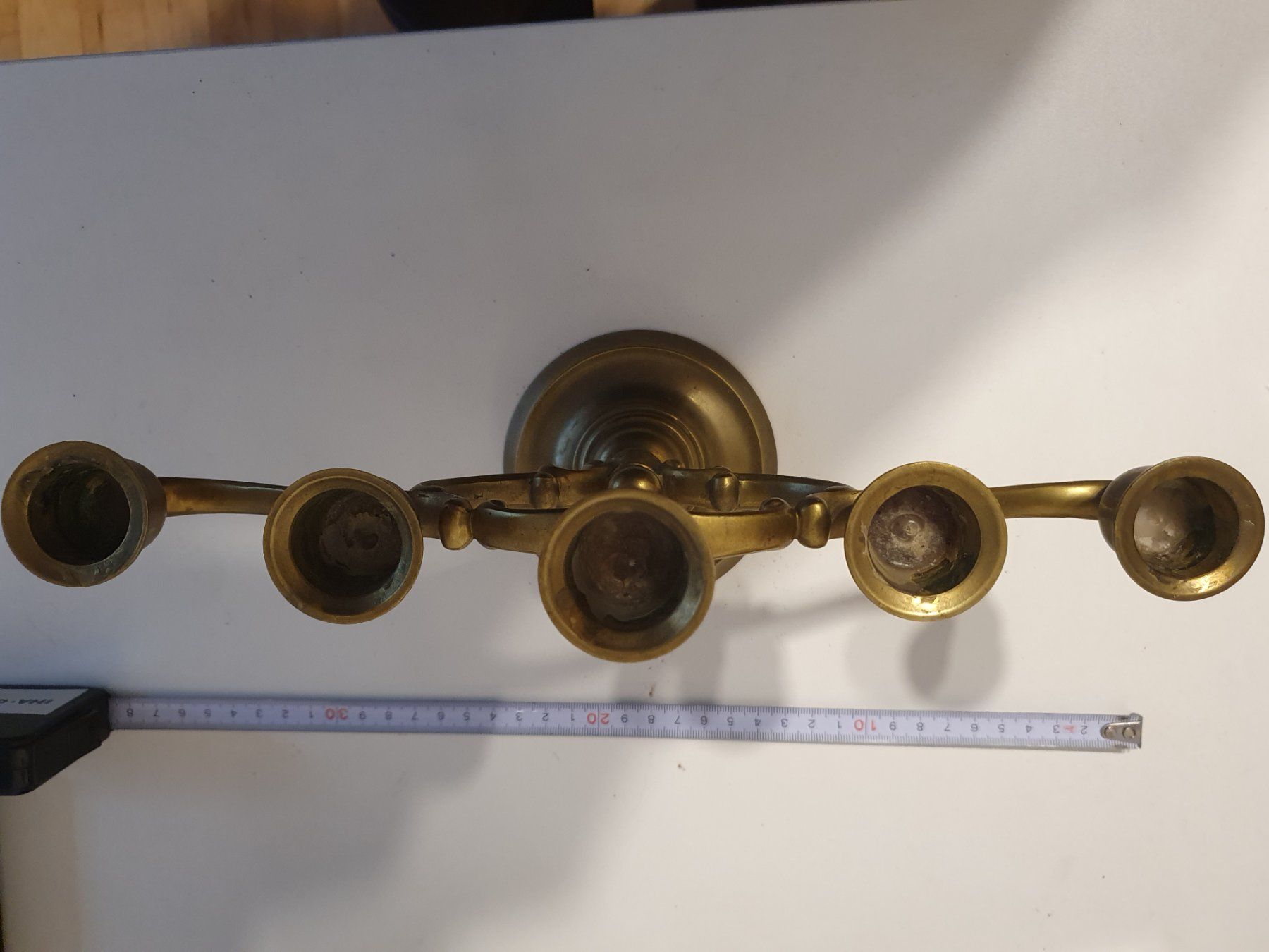 Portacandele: Kerzenständer Messing Bronze Alt Antik – Usato da Russikon venduto da dav_fqm6 1