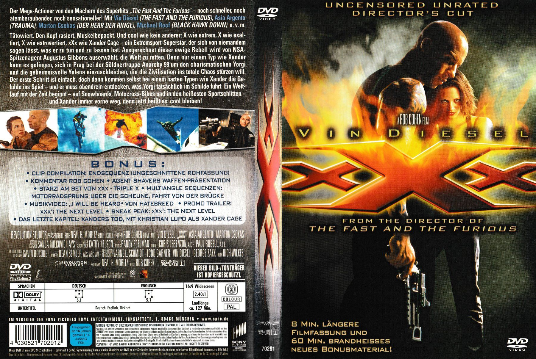 Tutti i DVDs: DVD - Triple X – Usato da Langnau am Albis venduto da MediaRescuerKeLoX