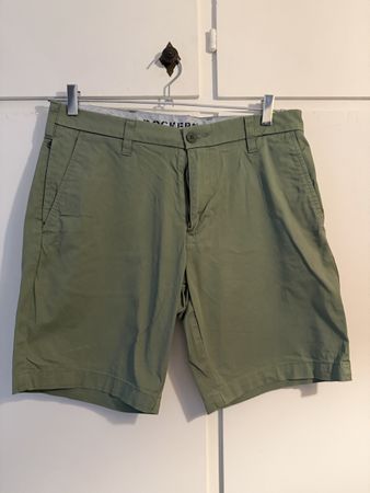 Pantaloncini Dockers Supreme Flex Verdi Taglia 31 Usati Otti