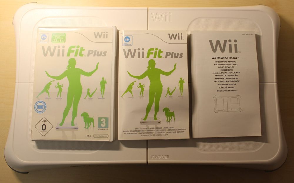 Wii BALANCE BOARD MIT Wii SPIEL FIT PLUS Kaufen auf Ricardo