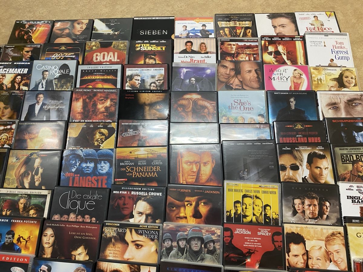 Tutti i DVDs: DVD Sammlung ca. 171 Flime – Usato da Watt venduto da uncleGuilly 1
