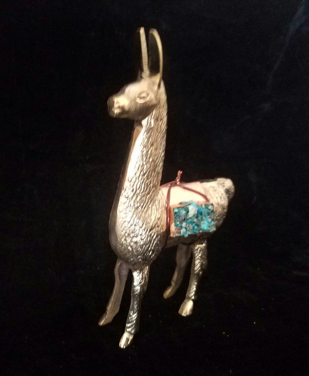 Statuette: PERU: wunderschöne große Bronze Lama Figur, NEU!! – Nuovo (secondo la descrizione) da Lima- Peru venduto da Alpaka-Haus 3