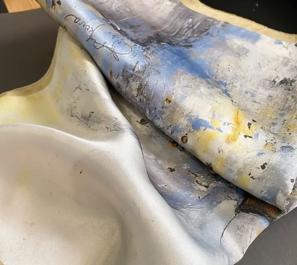 Foulard & Sciarpe: Silk Scarf – Nuovo e nell'imballaggio originale da Rapperswil SG venduto da Gemstonebyyo 2