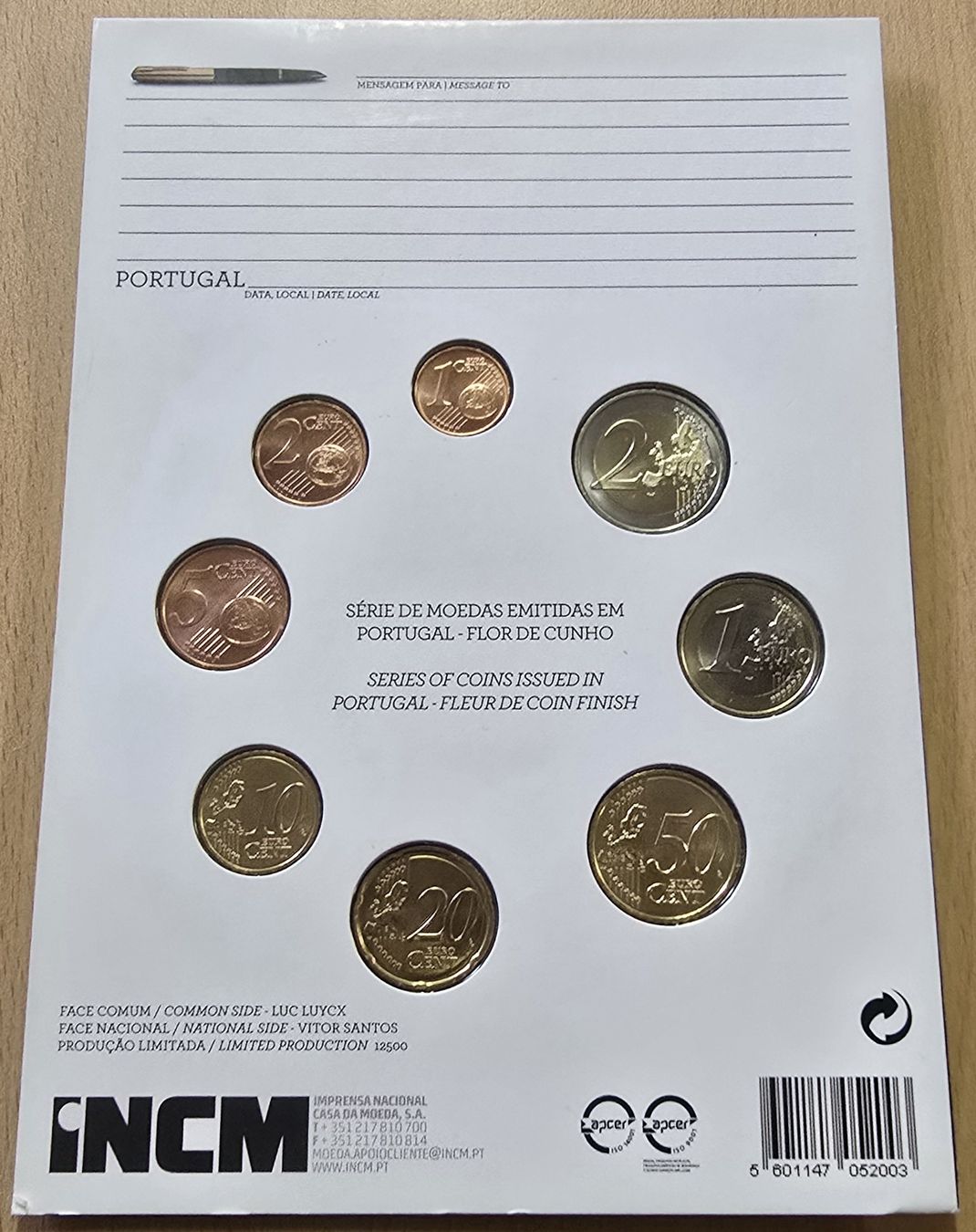 Alle Münzen: EURO 2011 Portugal – Neu und originalverpackt aus Zürich von VLcoins 1