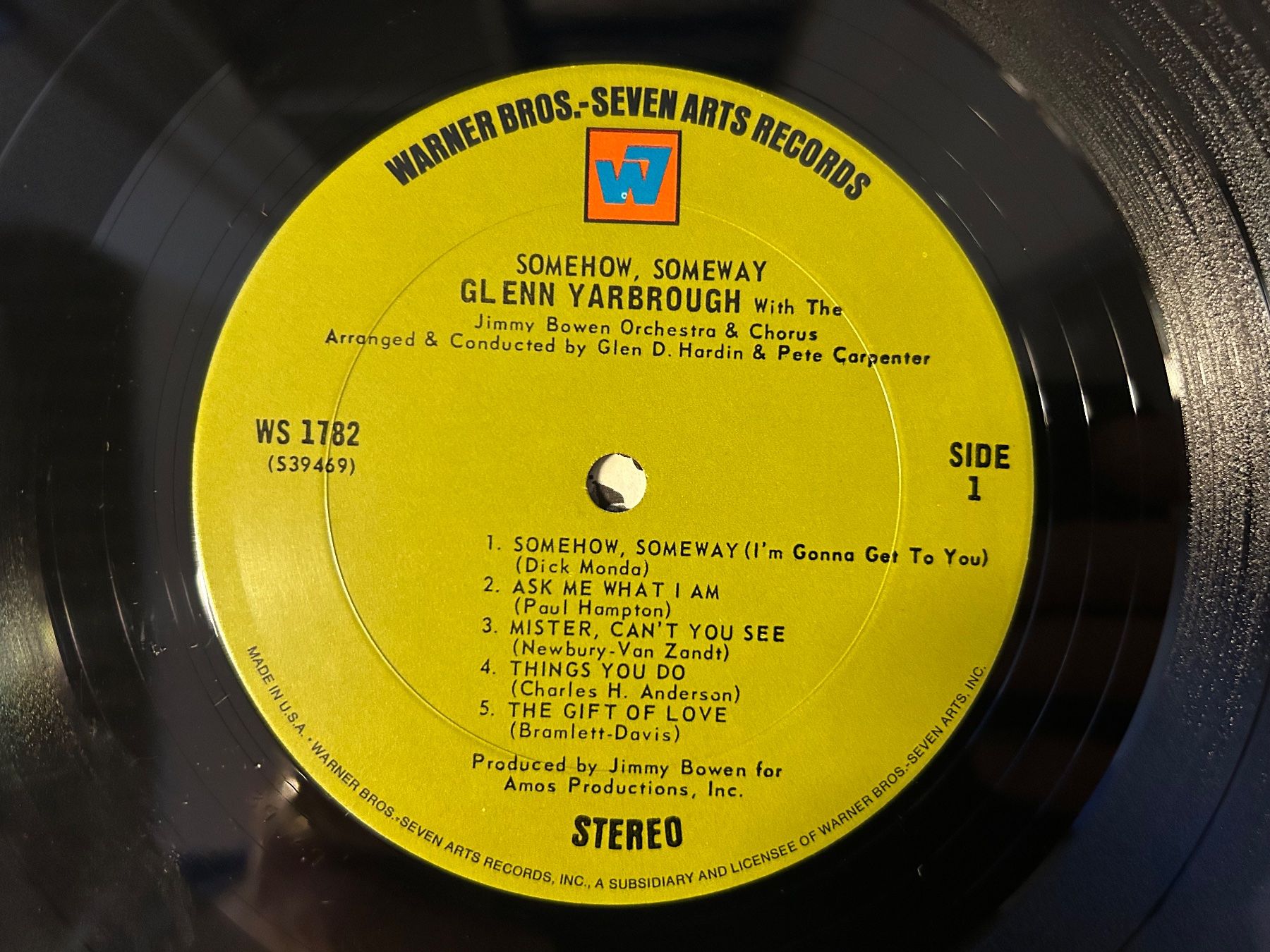 Dischi in vinile: Glenn Yarbrough - Somehow, Someway LP – Usato da Aesch BL venduto da BernisFlomi 2