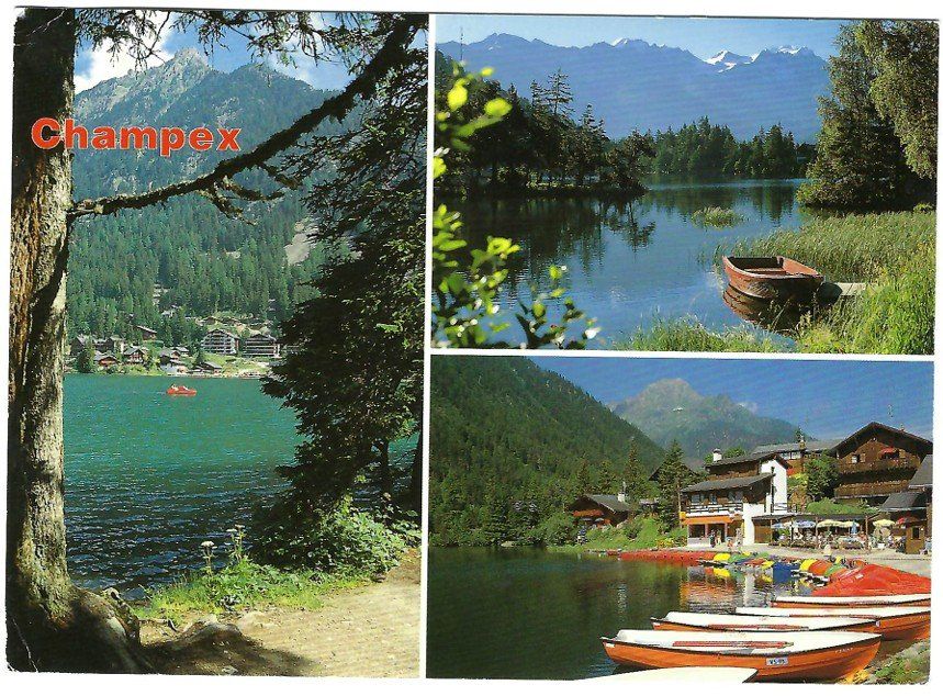 Cartoline postali: AK Champex, Wallis – Usato da Rheinfelden venduto da wil_m7gh