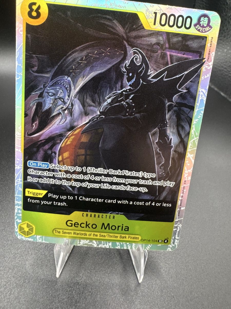 Bandai Sammelbilder & Trading cards: Gecko Moria OP14 104 NM – Neu (gemäss Beschreibung) aus Solduno von OPHunters