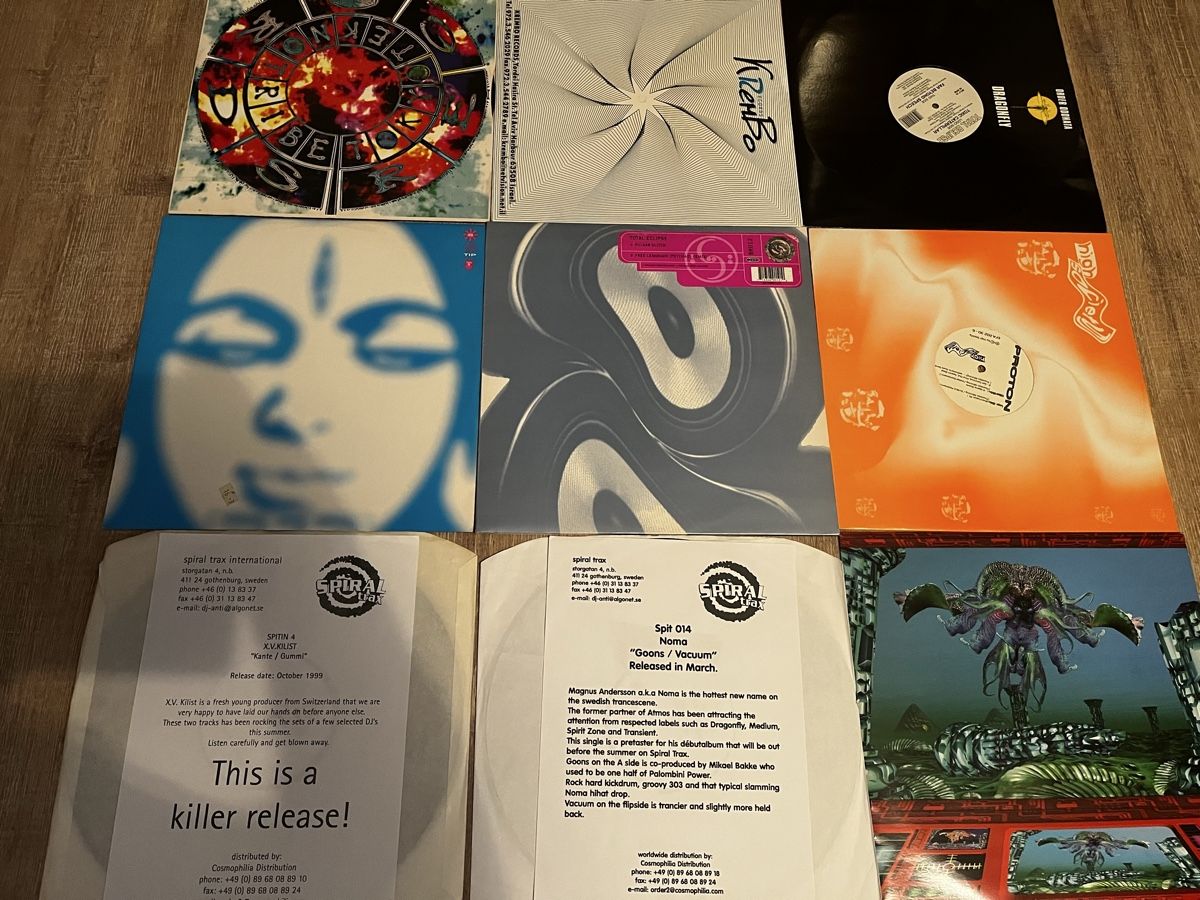 Dischi in vinile: 50 goa psytrance progi vinyls – Usato da Obstalden venduto da Maesae 1