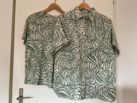 FYNCH HATTON 100% Leinen SET Hemdbluse + Shirt Gr 42 NEU