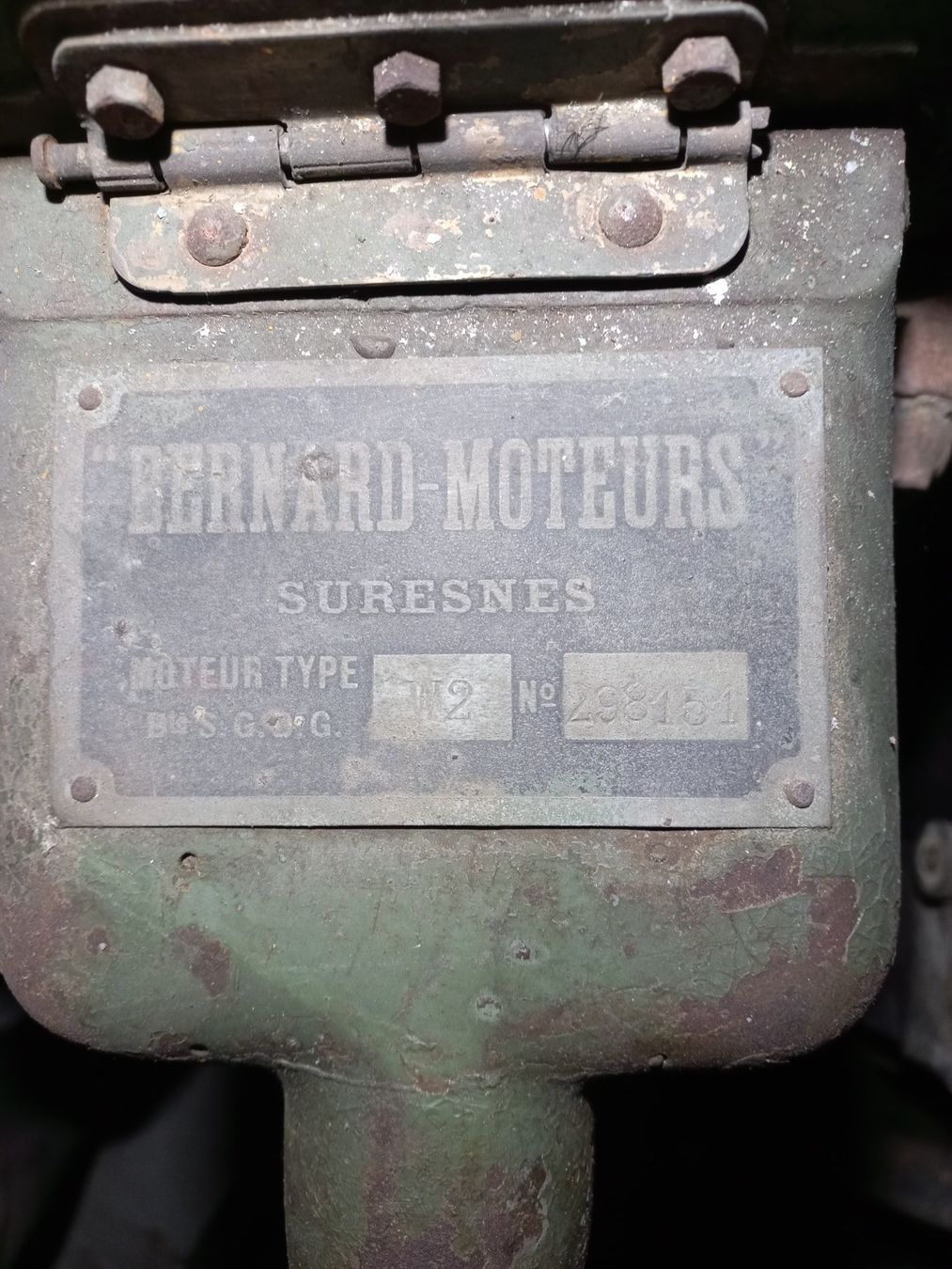 Motori: Oldtimer Stationärmotor Bernard W2 Stationär - Motor Origina – Usato da Dulliken venduto da Classiclerch4657 5