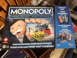 Monopoly Banking Cash-Back – Swiss Edition – Neu & unbenutzt
