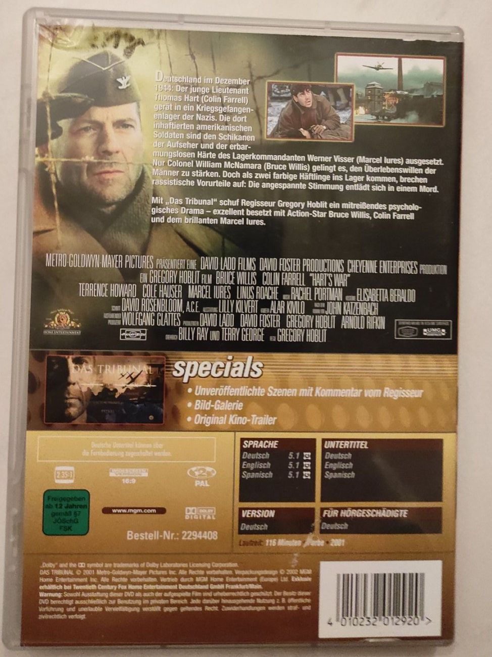 Tous les DVDs: Das Tribunal - DVD mit Bruce Willis – Neuf (Voir description) à Winterthur par Blacknero 1