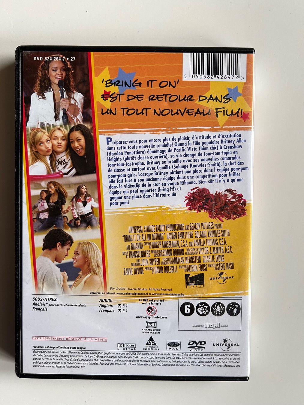 Alle DVDs: BRING IT ON ALL OR NOTHING – Gebraucht aus St-Cierges von  1