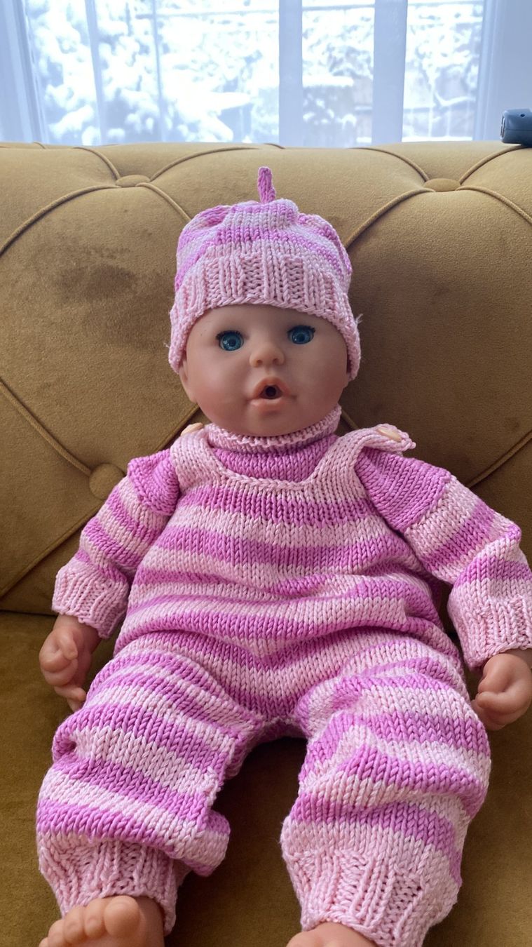 Poupées: gestrickte Puppen Kleider, handarbeit – D'occasion à Dagmersellen par Arcticsnow2017 5