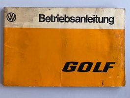 VW Golf Betriebsanleitung (1978)