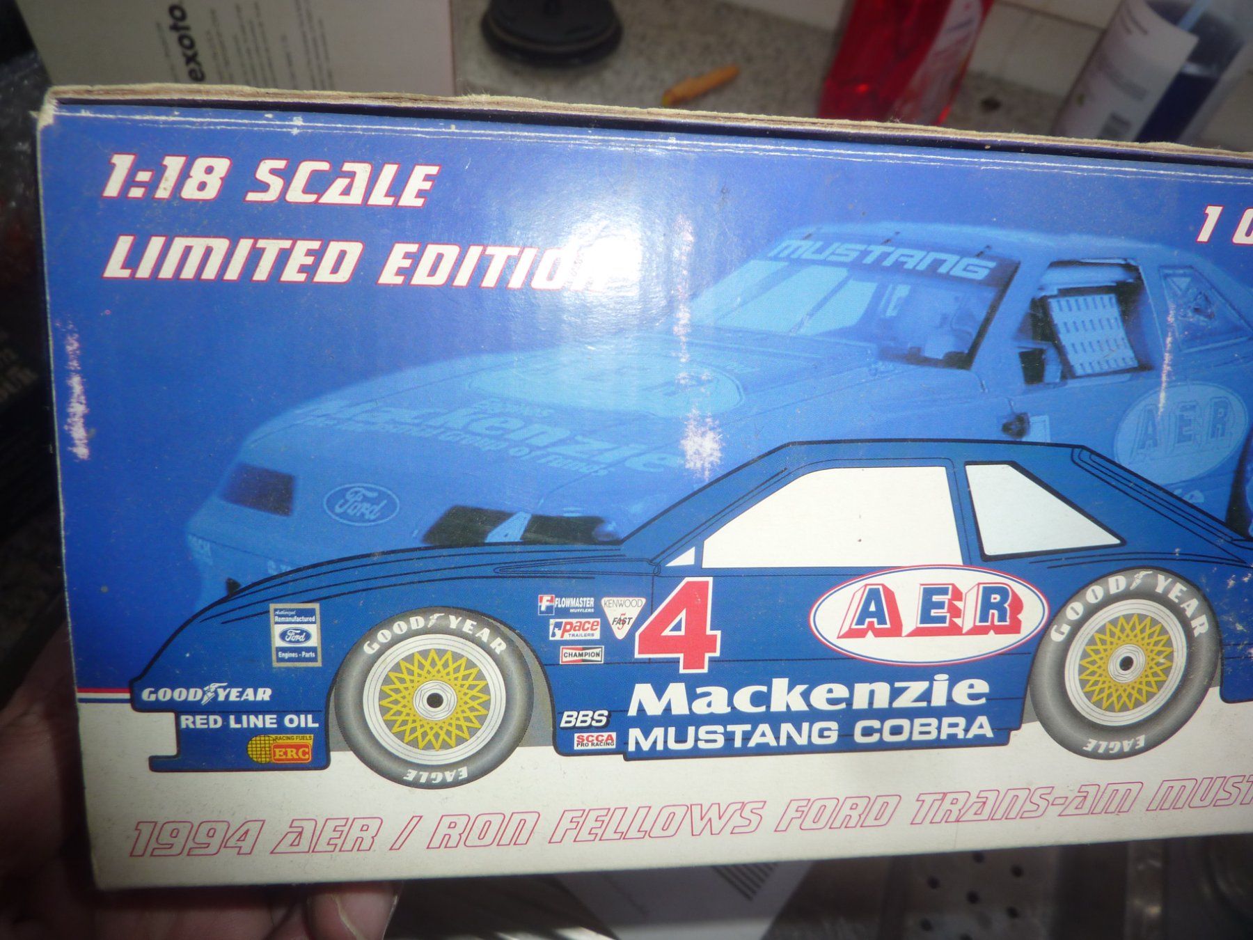 Modellini d'auto: FORD TRAMS-AM MUSTANG – Nuovo e nell'imballaggio originale da Balsthal venduto da bouteliee 7