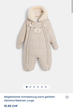 Schneeanzug baby 0-3 monate