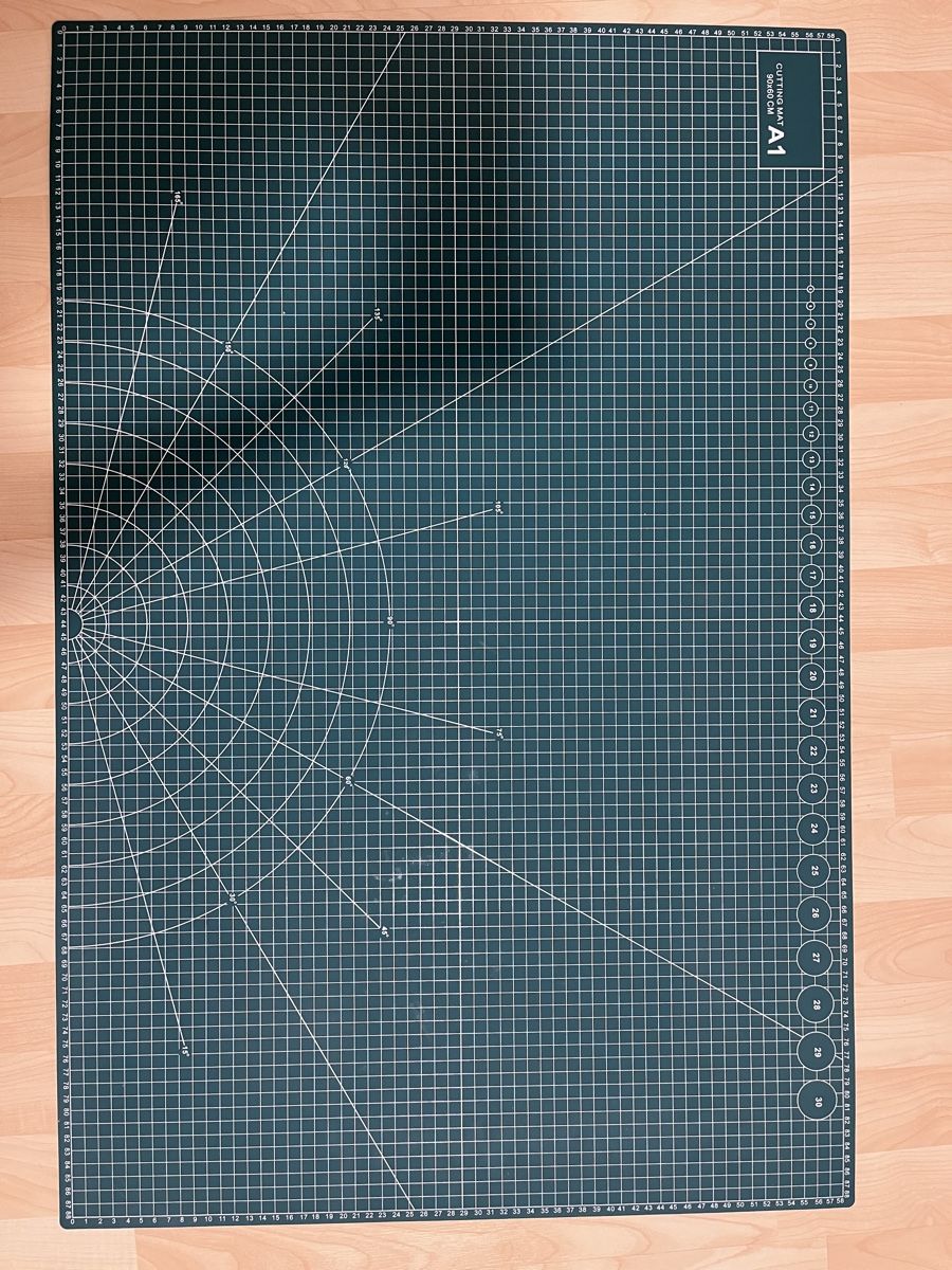 Bastelsets: Schneidematte A1 60 x 90 cm, doppelseitige Bastelmatte – Neu und originalverpackt aus Nussbaumen AG von c.4 3
