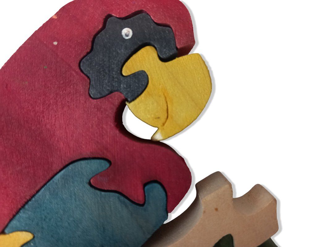Puzzles: Holz-Puzzle Papagei – D'occasion à Hünenberg par Restwert_Zug 2