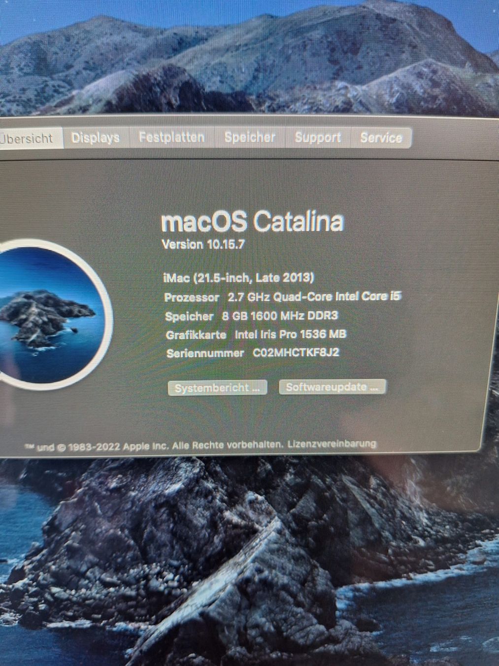 Apple PCs: IMac 21.5 inch Selten Gebrauch – Gebraucht aus Kriens von Krisna 2