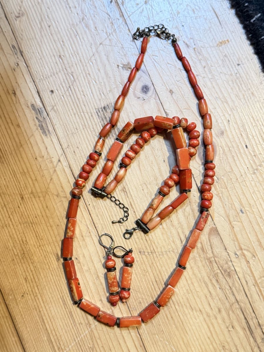 Sonstiger Schmuck: Tolles Korallenset – Gebraucht aus Donat von troja007