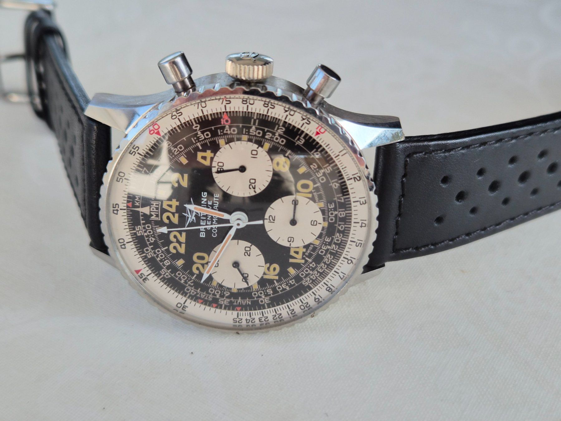 Breitling Uhren: Breitling Chronograph Navitimer Cosmonaute 809 – Gebraucht aus Chabrey von Horology 5