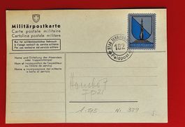 MILITÄRPOSTKARTE MIT SOLDATENMARKE FELDPOST ZÜRICH 1939