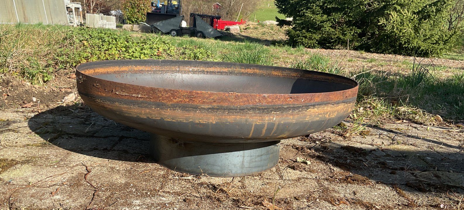 Feuerschale: Feuerschale Stahl – Neu (gemäss Beschreibung) aus Niederdorf von DieMetallbauer