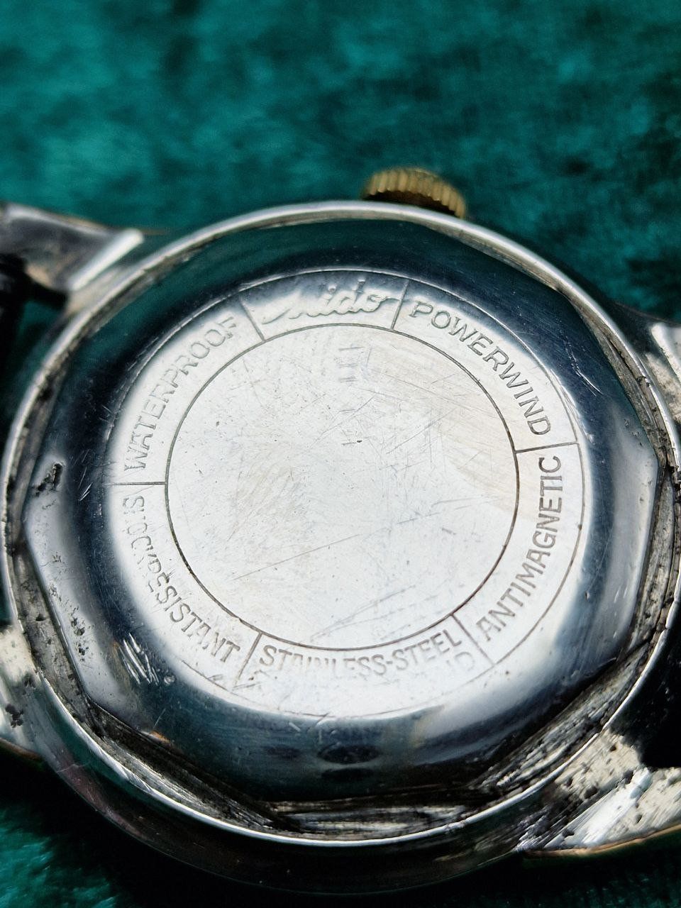 Mido Orologi: MIDO MULTIFORT powerwind SUPERAUTOMATIC Goldhaube, ca. 1950e – Usato da Bassersdorf venduto da antik_leo 6