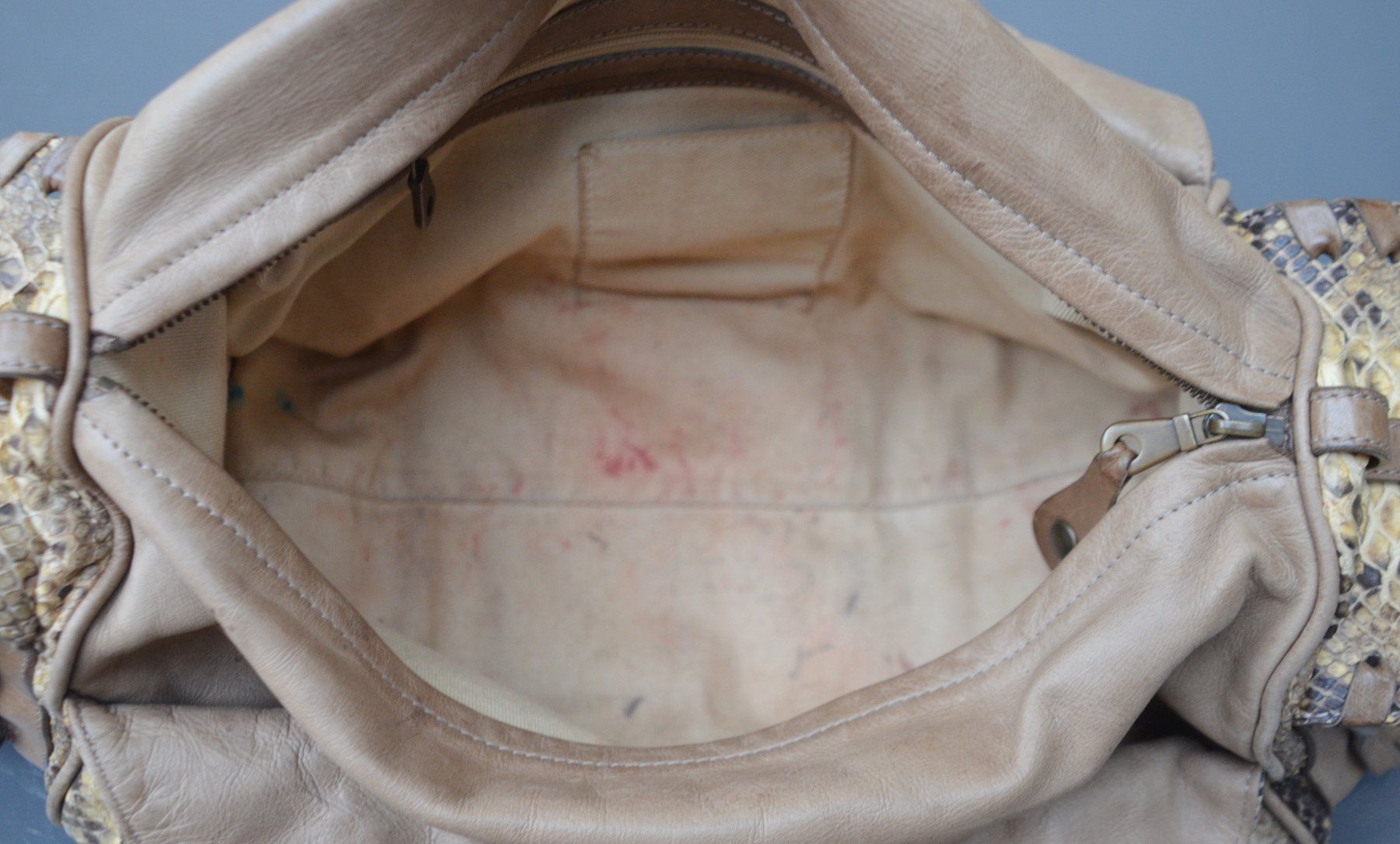 Chloé Borse da donna: Chloé Tasche Pythonleder / sac cuir de python – Usato da Collonges venduto da Auganien 8