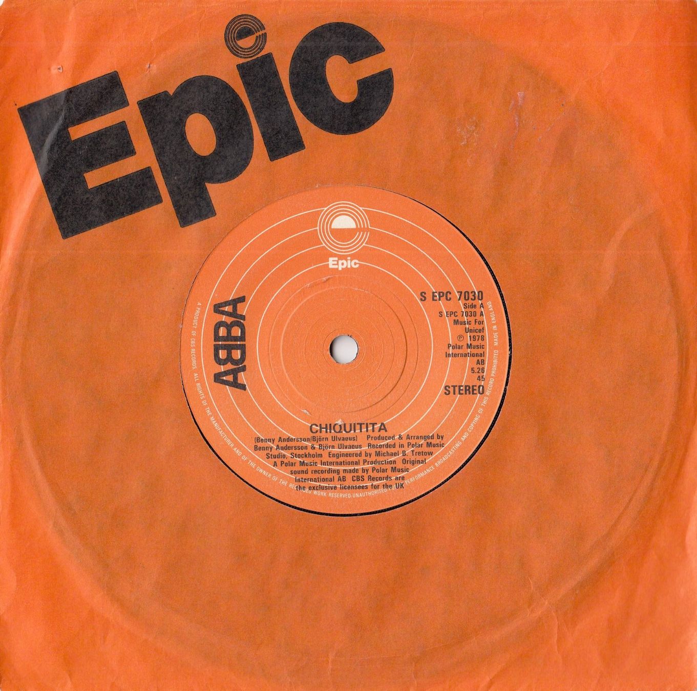 Schallplatten: Abba Vinyl Single 5 Stuck – Gebraucht aus Volketswil von Abcrecords 8