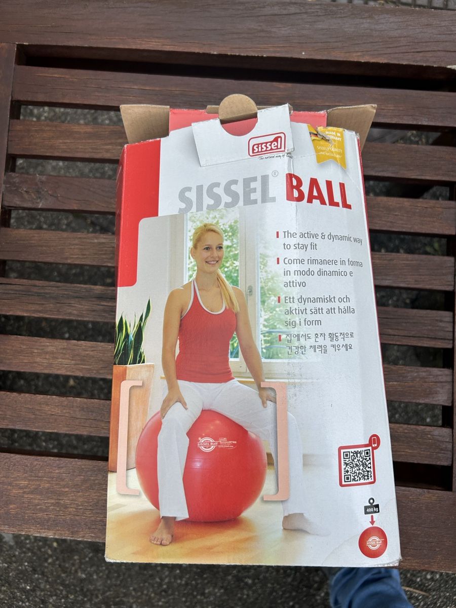 Palloni: Sissel Gymnastikball Rot – Nuovo e nell'imballaggio originale da Basel venduto da mad_jr7v