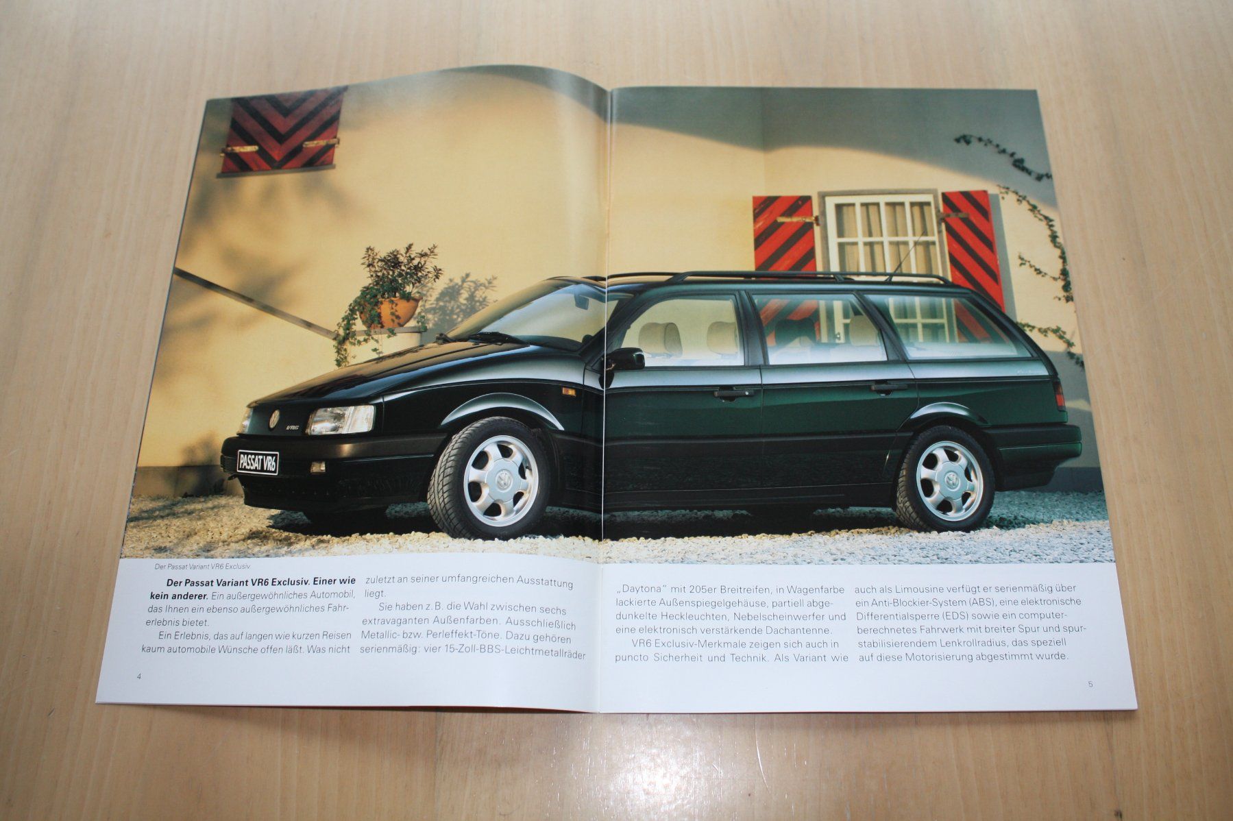 VW Documenti: VW Passat VR6 Prospekt 8/1992 – Usato da Wikon venduto da erwin400 2