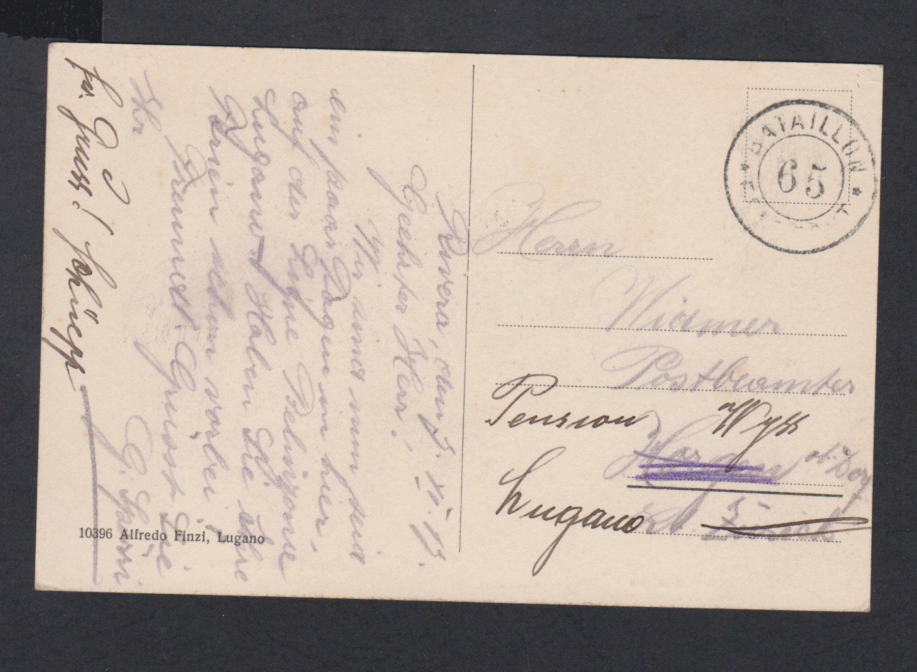 Ansichtskarten: Rivera  Bironico   TI   :   alte 3-Bild-Ansichtskarte um1915 – Gebraucht aus Vitznau von Ropaku 3