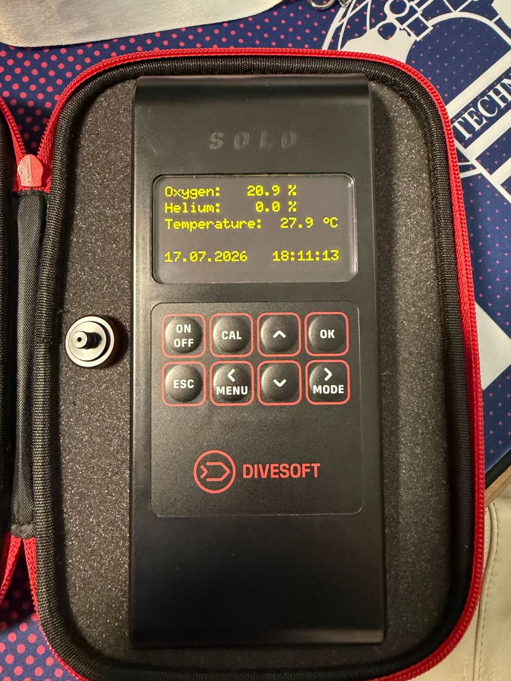 Respiratori & Giubbotti: Divesoft Solo He/O2 trimix analyzer – Usato da Muttenz venduto da perdix_it 2