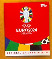 EM 2024 Sticker Album kompl. mit div. Gold/ Signature