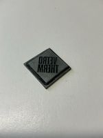 Altes Cliche Motiv „Vetro Therm“ aus Blei