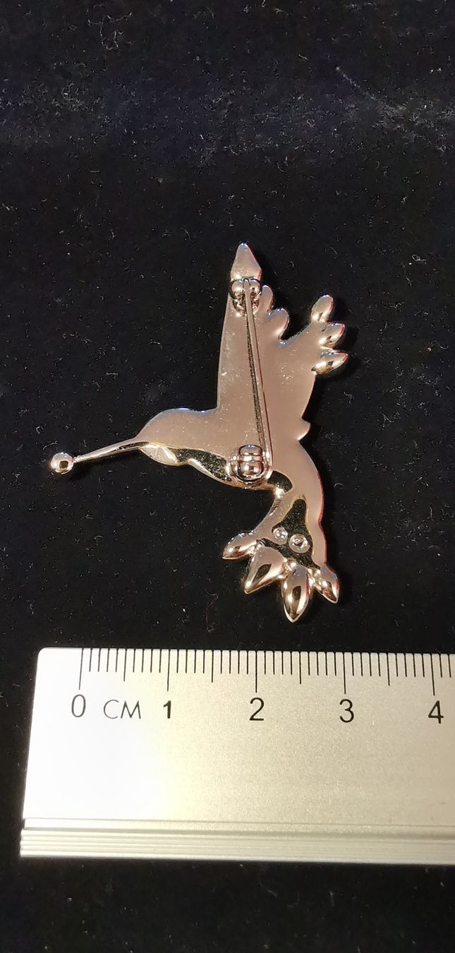 Swarovski Spille & Fermagli: Swarovski Brosche Kolibri – Nuovo (secondo la descrizione) da Zürich venduto da Efriede 3