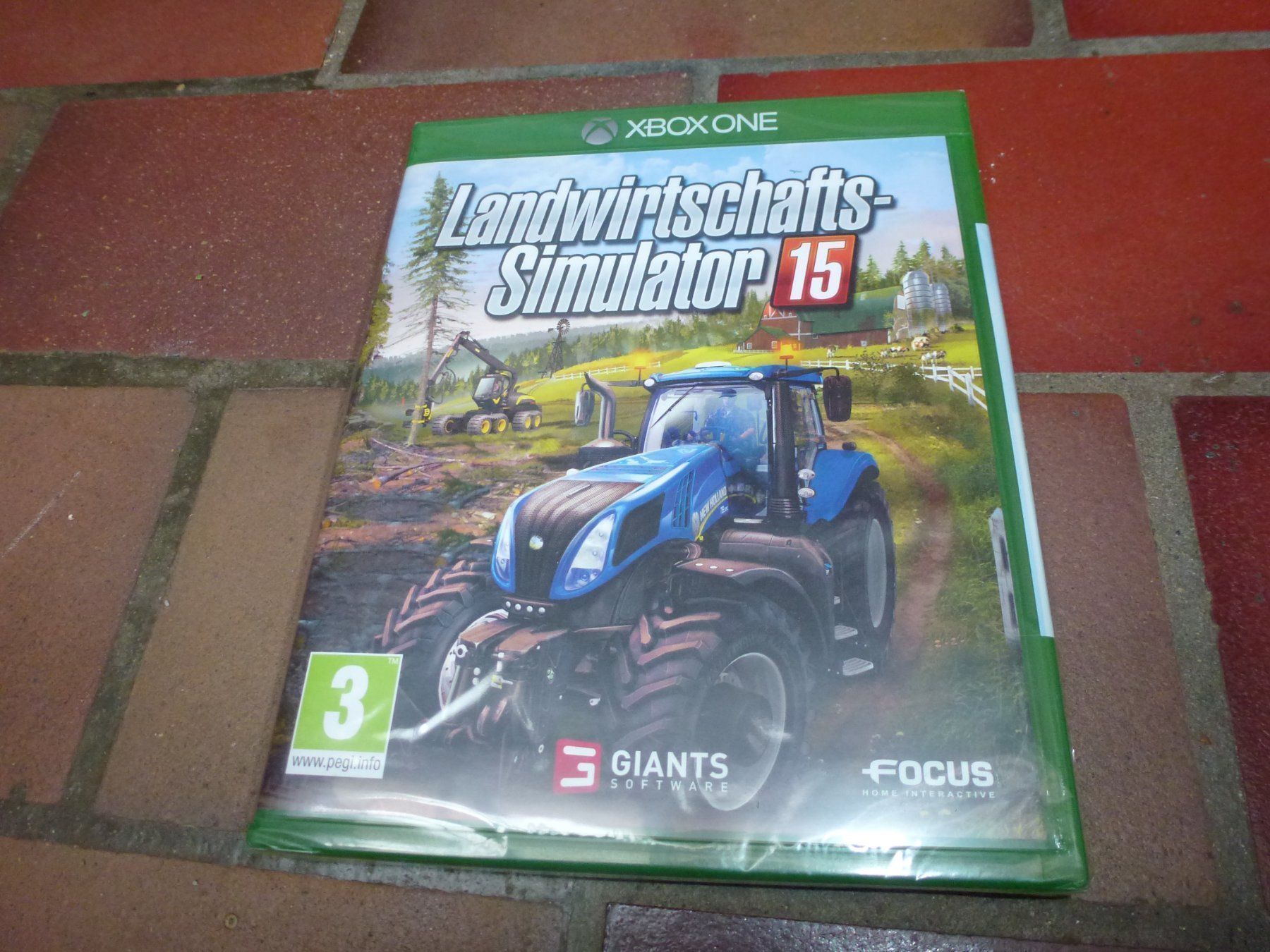 Giochi: Landwirtschafts-Simulator 15 XBOX ONE NEUWARE – Nuovo e nell'imballaggio originale da Olten venduto da Disc-Ausverkauf