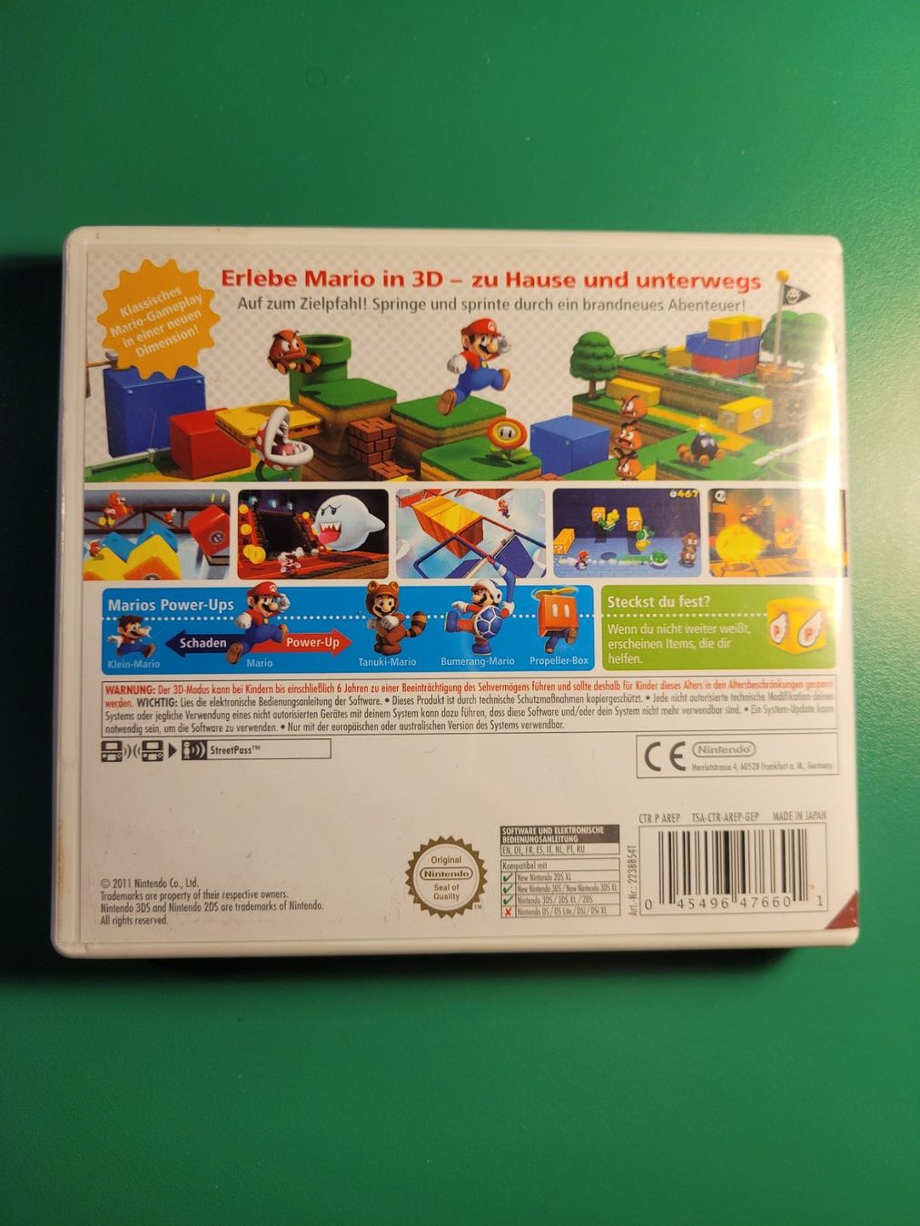 Nintendo Jeux: Super Mario 3D Land - Nintendo 3DS – D'occasion à Grindelwald par lego9 1