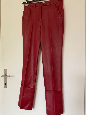 CAMBIO spezielle hochwertige Hose Gr38/36 neuwertig Bordeaux