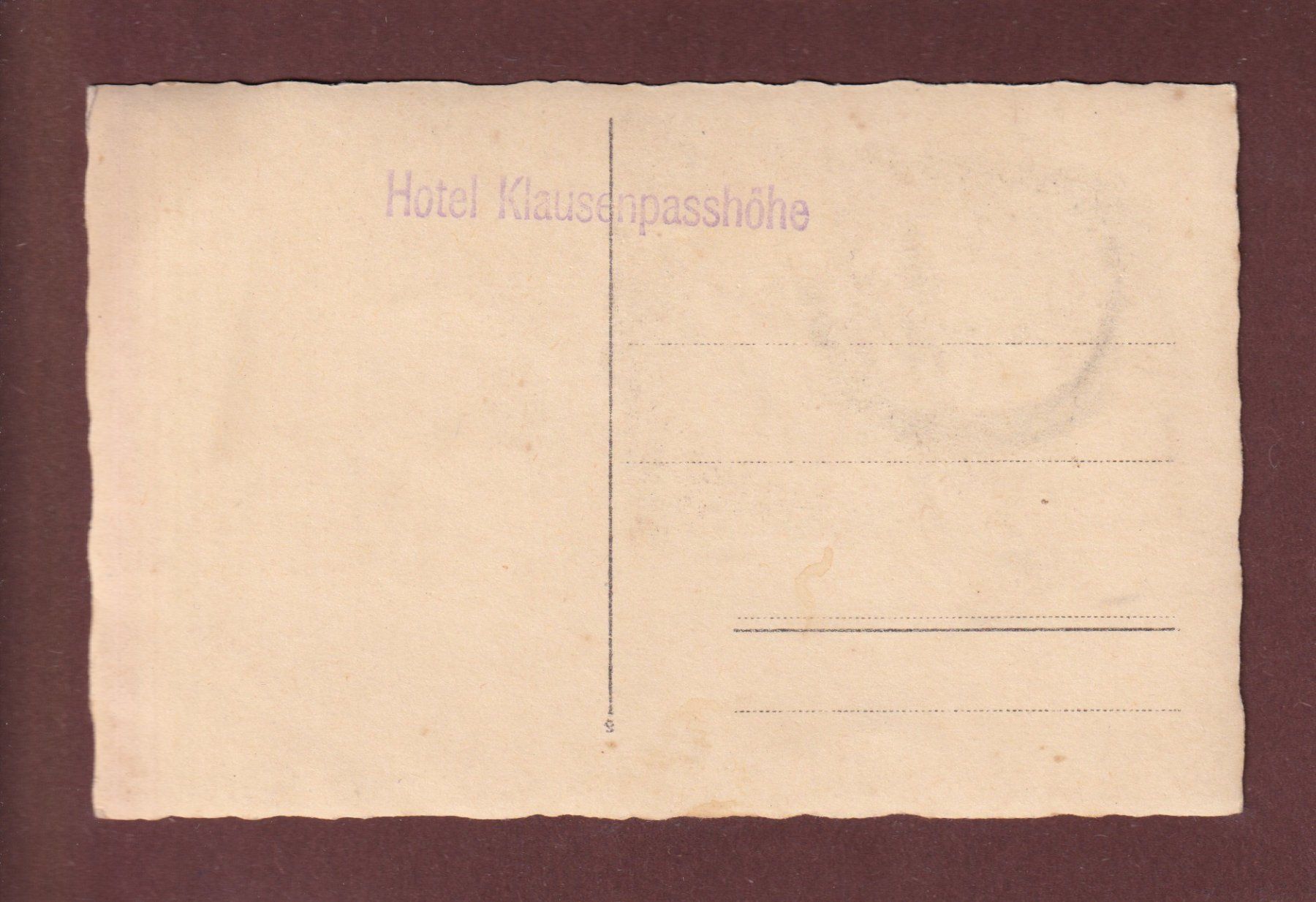 Cartoline postali: AESCH-KLAUSENROUTE – Usato da Pully venduto da nicecards-shop 1