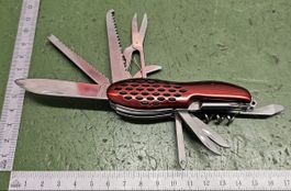 Neues multifunktionales Taschenmesser, Rot