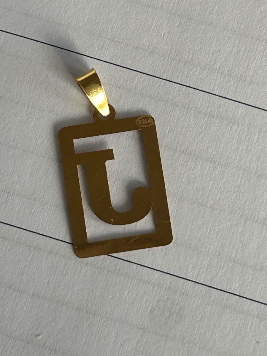 Ciondoli: 18K J Anhänger – Nuovo (secondo la descrizione) da Tägerwilen venduto da jna_5zmg 4