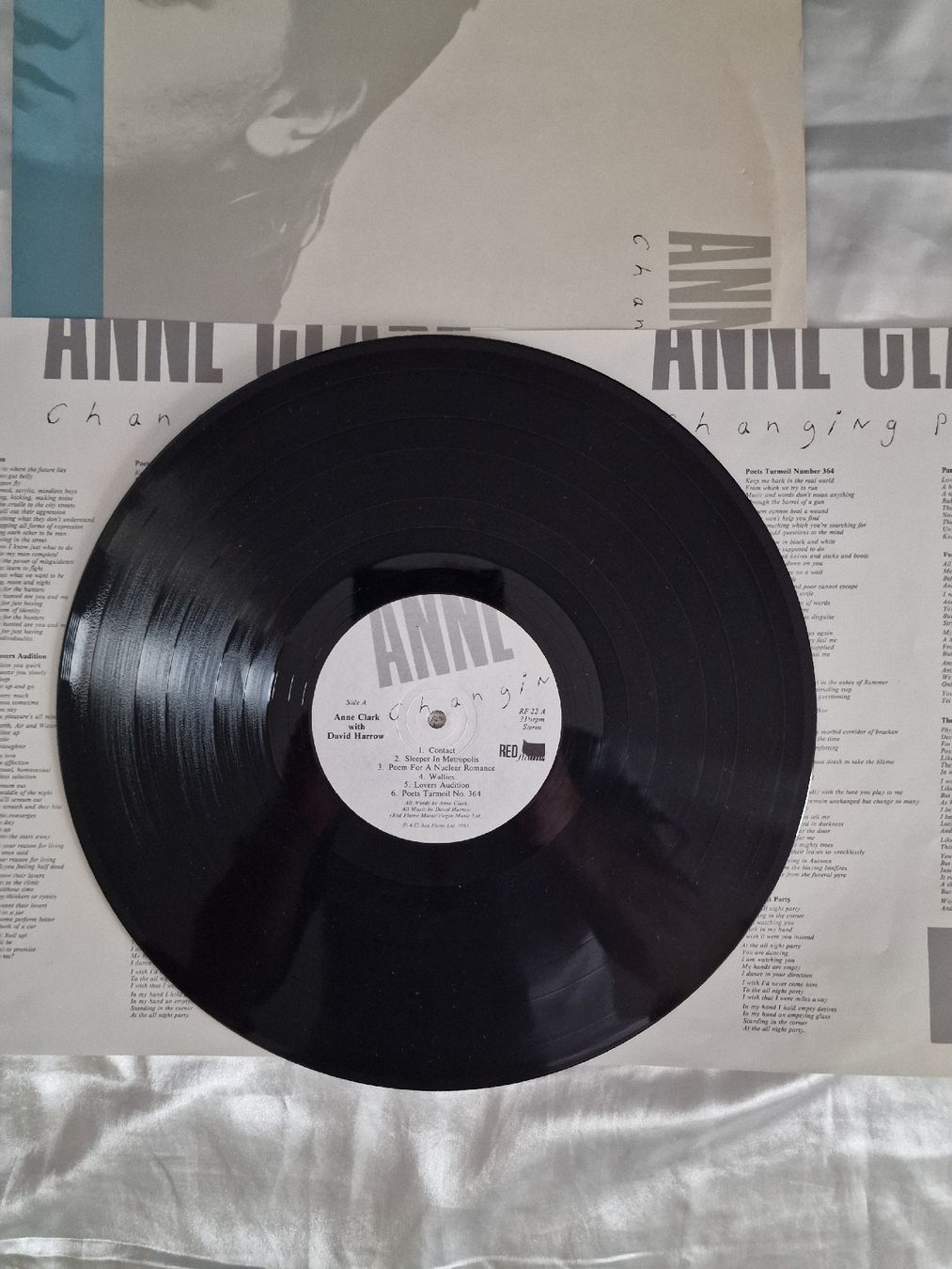 Dischi in vinile: Anne Clarke - Changing Places – Usato da Pfaffnau venduto da gunport 1
