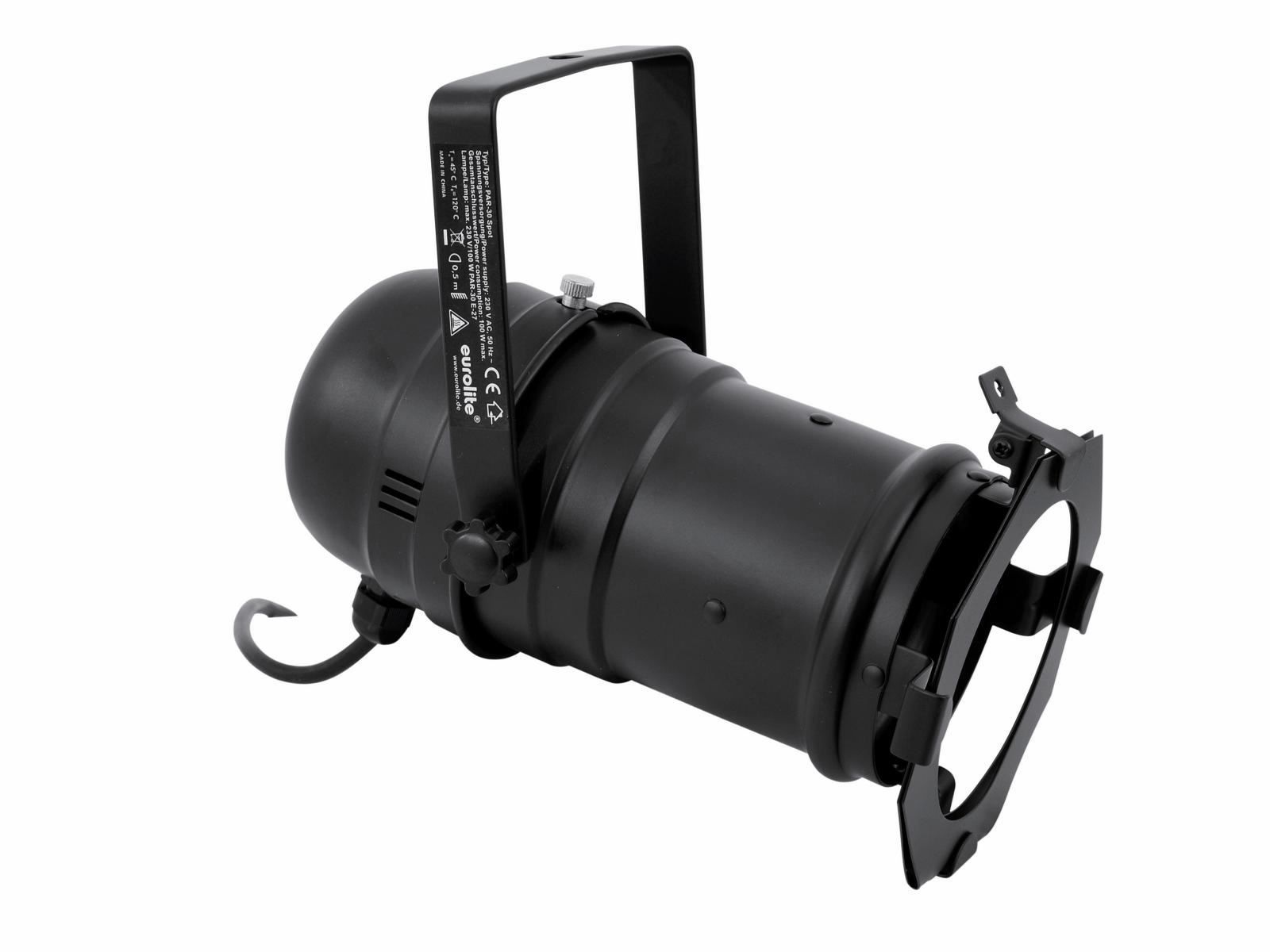Lampade: Eurolite PAR-30 Spot schwarz – Nuovo e nell'imballaggio originale da Däniken SO venduto da Profog1 1