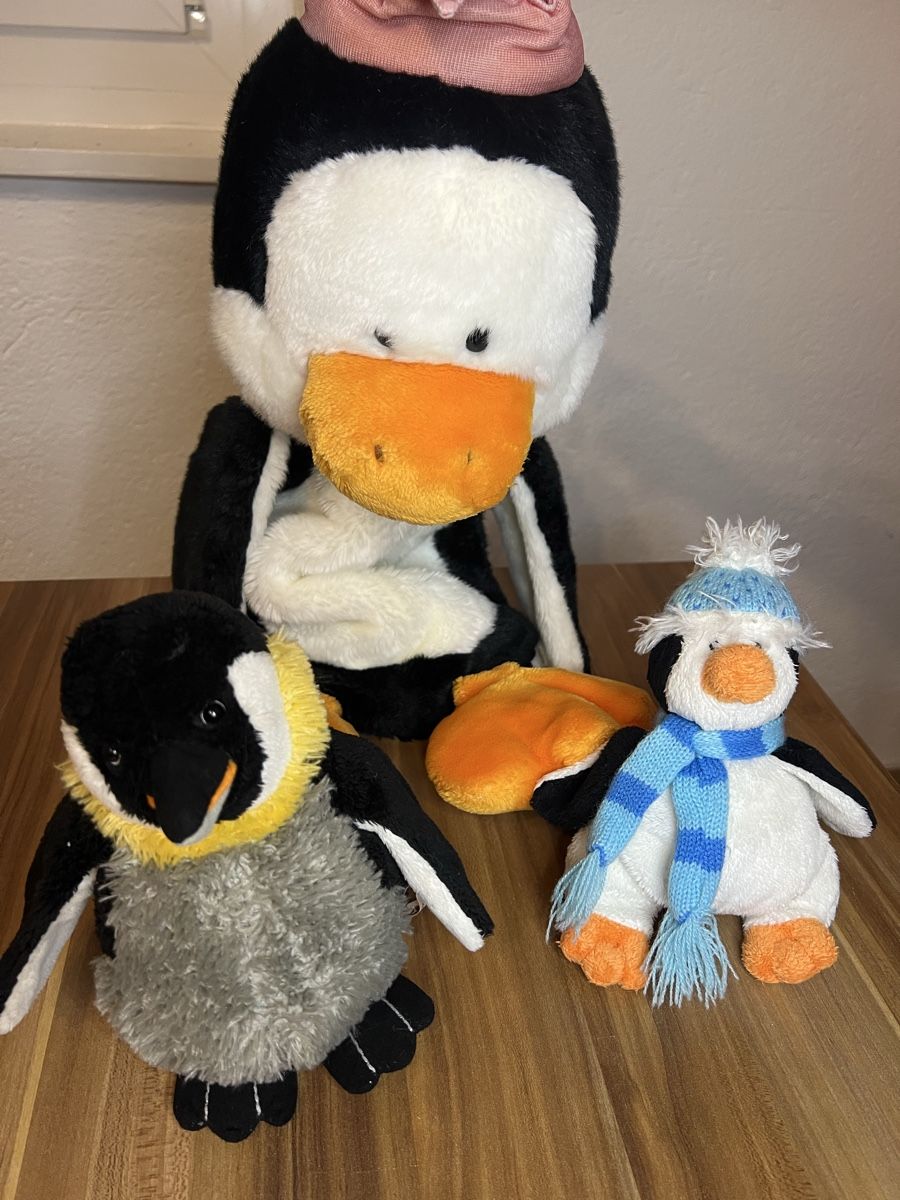 Giocattoli: LOTTO PELUCHE PINGUIN (d1) – Usato da chiasso venduto da Wulli