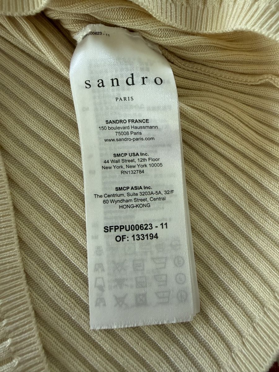 Sandro Top: NEU Oberteil Sandro, Gr. 1 – Nuovo (secondo la descrizione) da Zollikon venduto da brownbear1 4