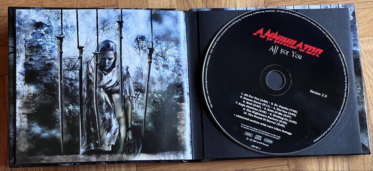 CD: Annihilator All For You  – Usato da Dino venduto da ani_ypr9 1